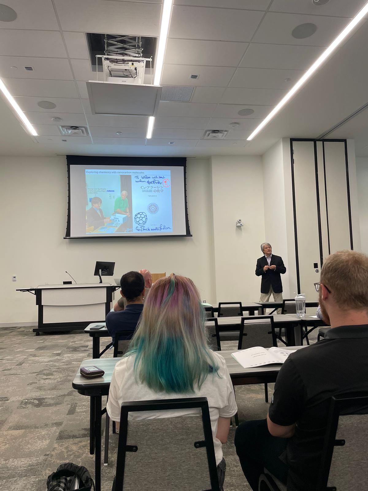 Talk by guest speaker Dr Isobe Hiroyuki from the University of Tokyo